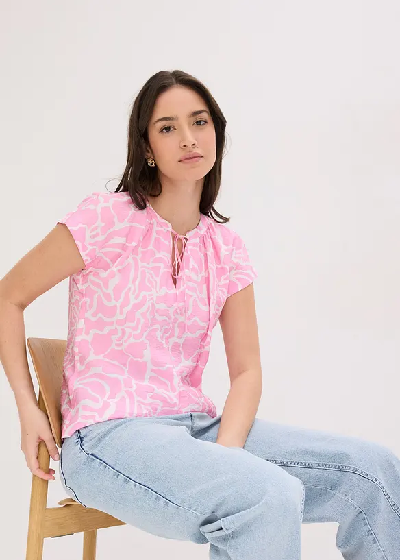 Blouse imprim&eacute;e, bonprix