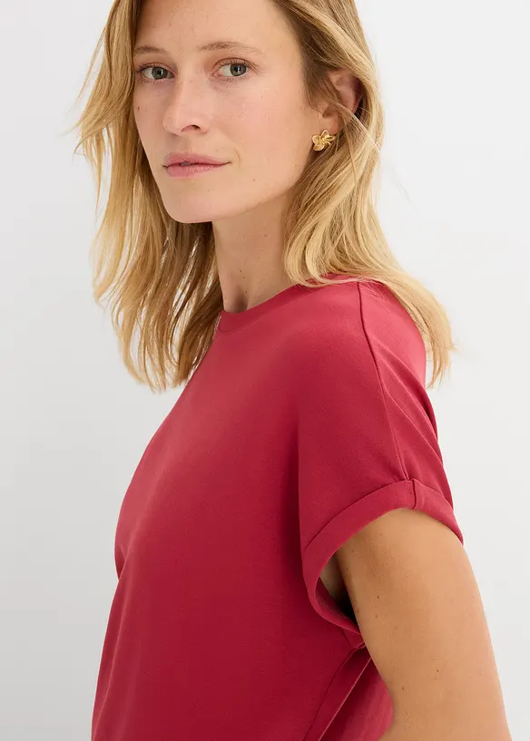 Robe courte en interlock &eacute;pais, bonprix