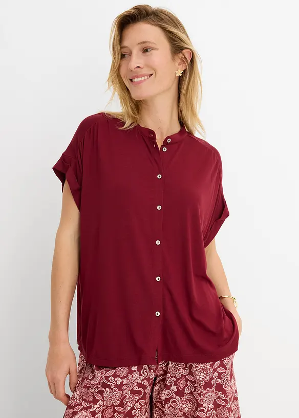 Chemisier doux en jersey viscose, bonprix
