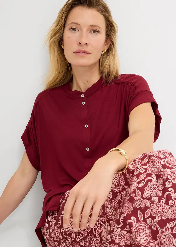 Chemisier doux en jersey viscose, bonprix