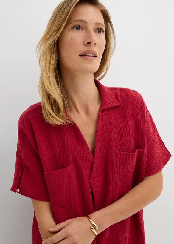 Robe caftan en gaze de coton douce, bonprix