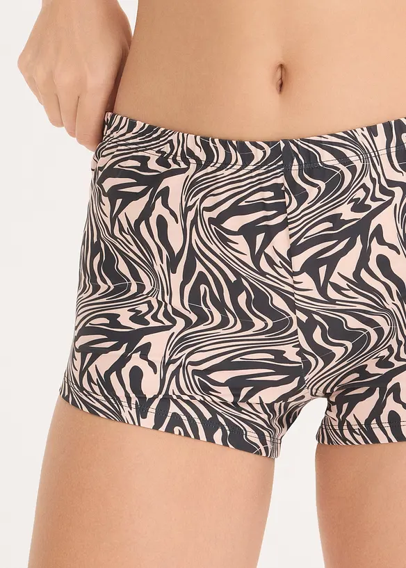 Lot de 4&nbsp;boxers femme en microfibre lisse, bonprix