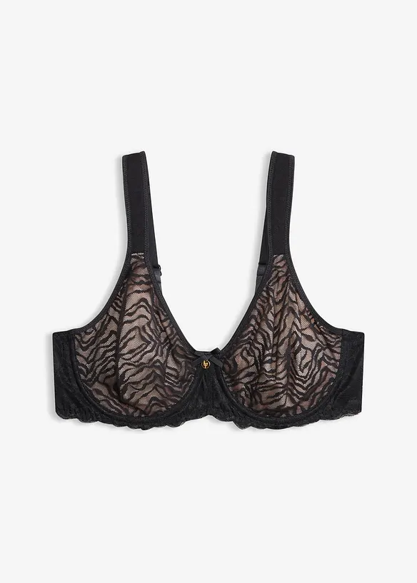 Soutien-gorge minimiseur &agrave; bretelles rembourr&eacute;es, bonprix