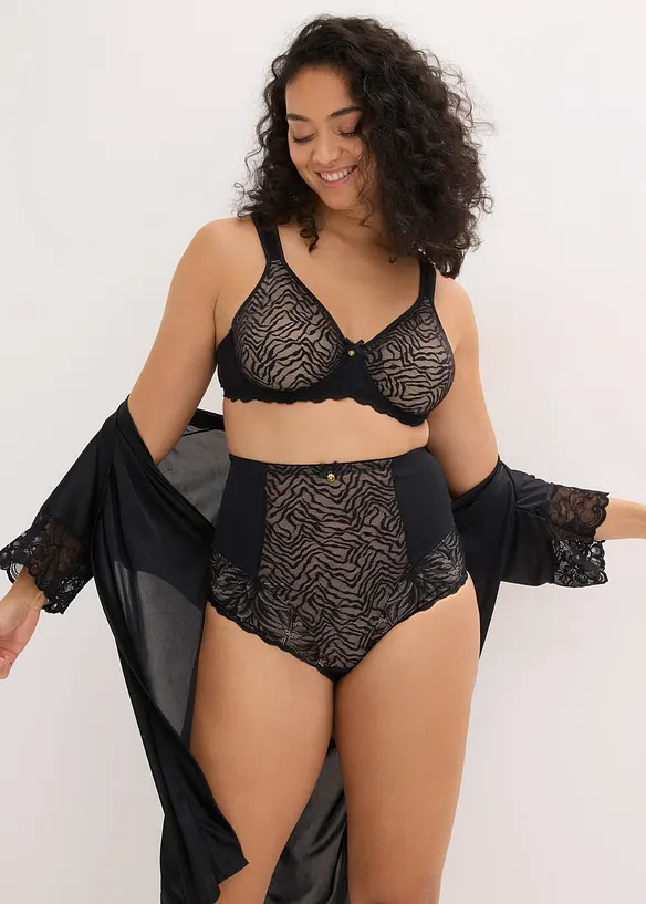 Soutien-gorge minimiseur &agrave; bretelles rembourr&eacute;es, bonprix