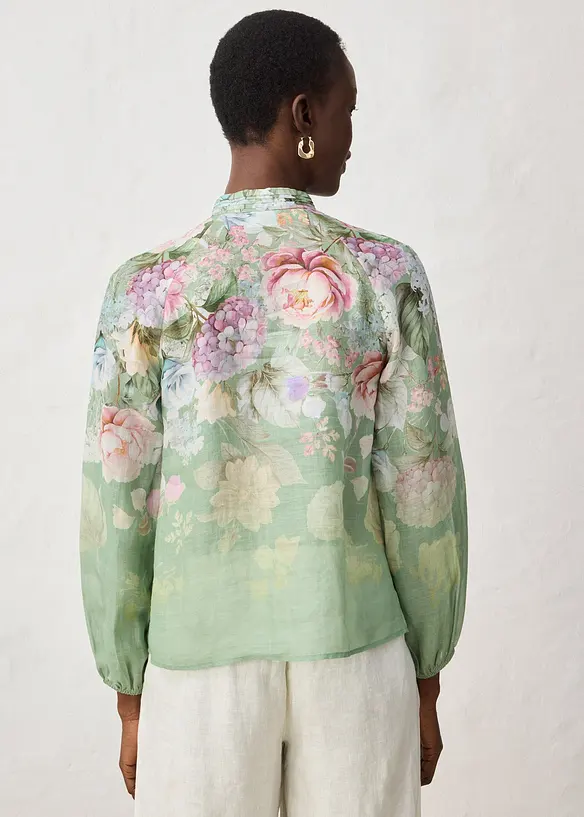 Tunique-blouse en ramie rafra&icirc;chissante, bonprix