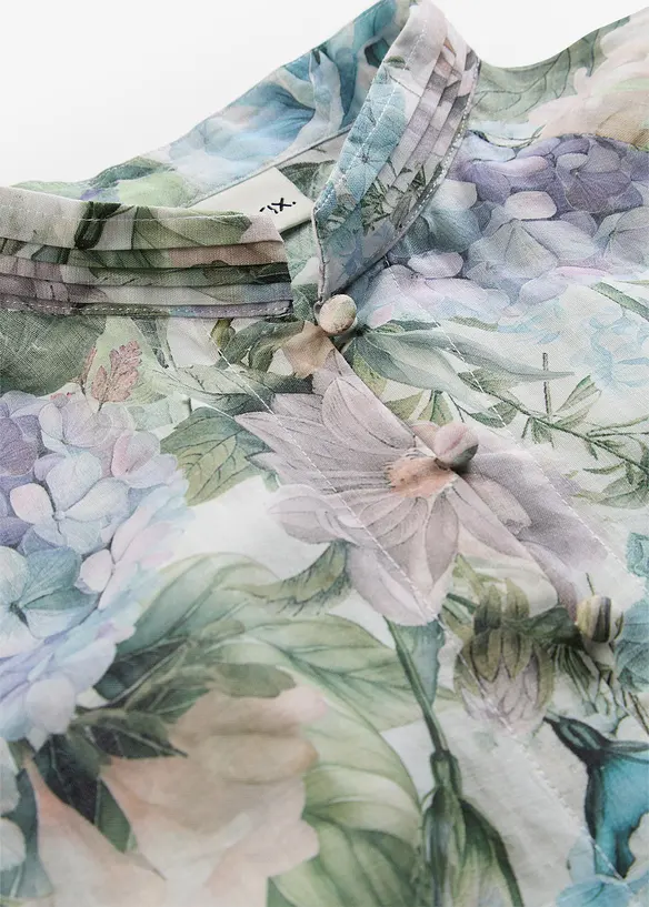 Tunique-blouse en ramie rafra&icirc;chissante, bonprix