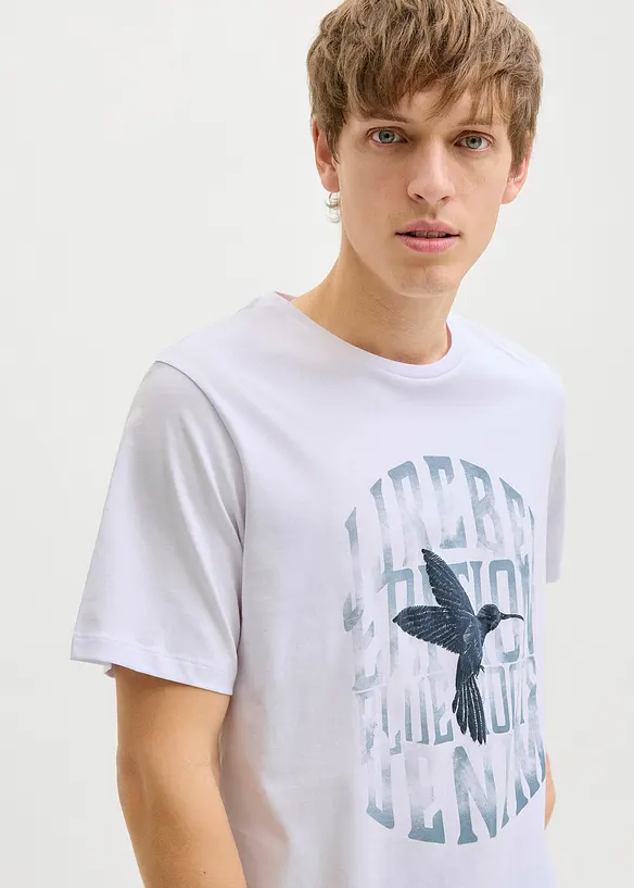 T-shirt JJ REBEL 100% coton, JJ REBEL