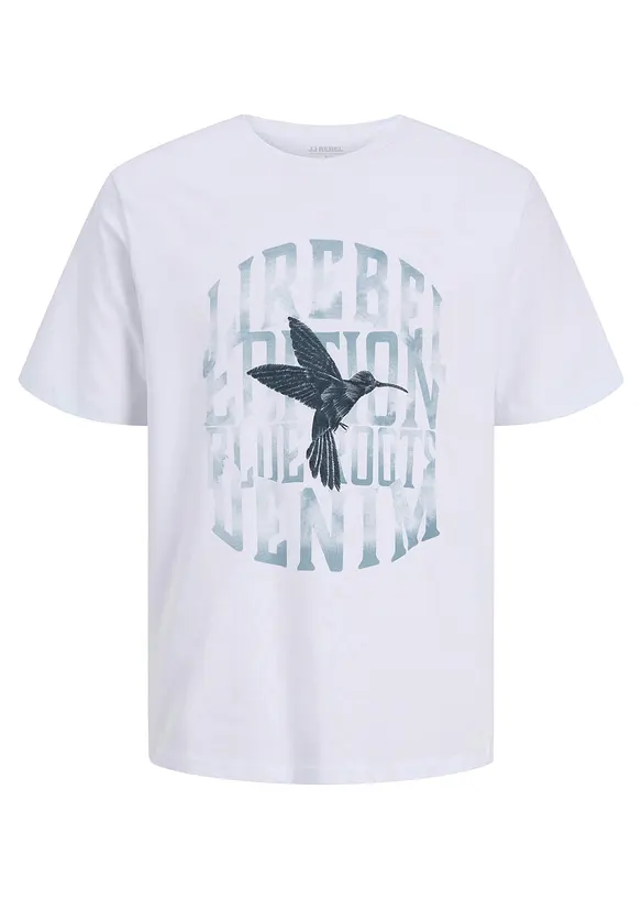 T-shirt JJ REBEL 100% coton, JJ REBEL