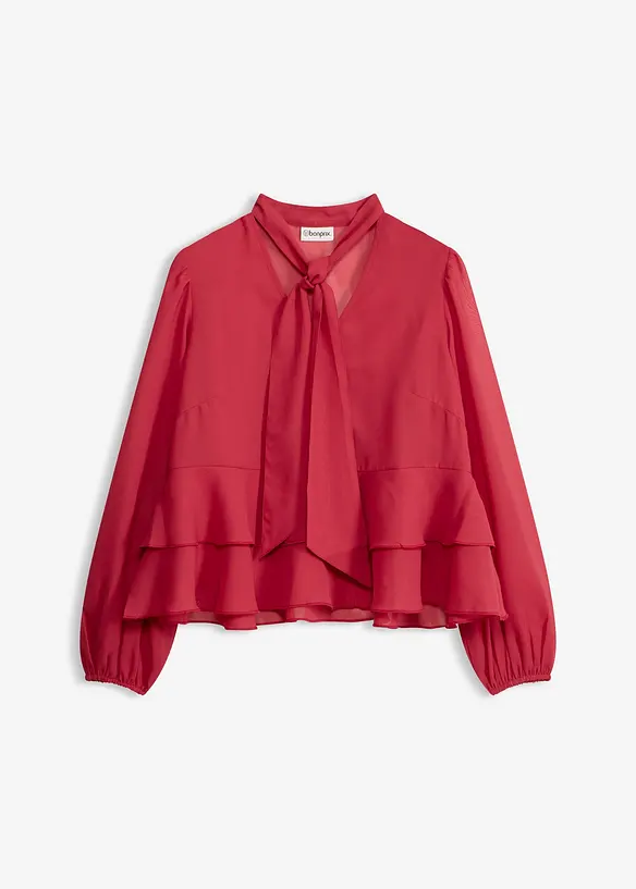 Blouse &agrave; lavalli&egrave;re, bonprix