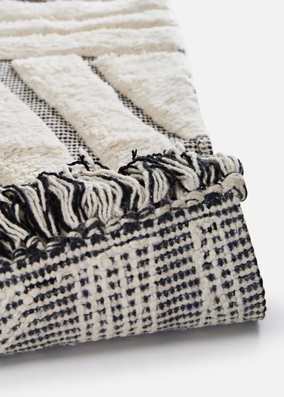 Tapis de bain &agrave; motif graphique, bonprix