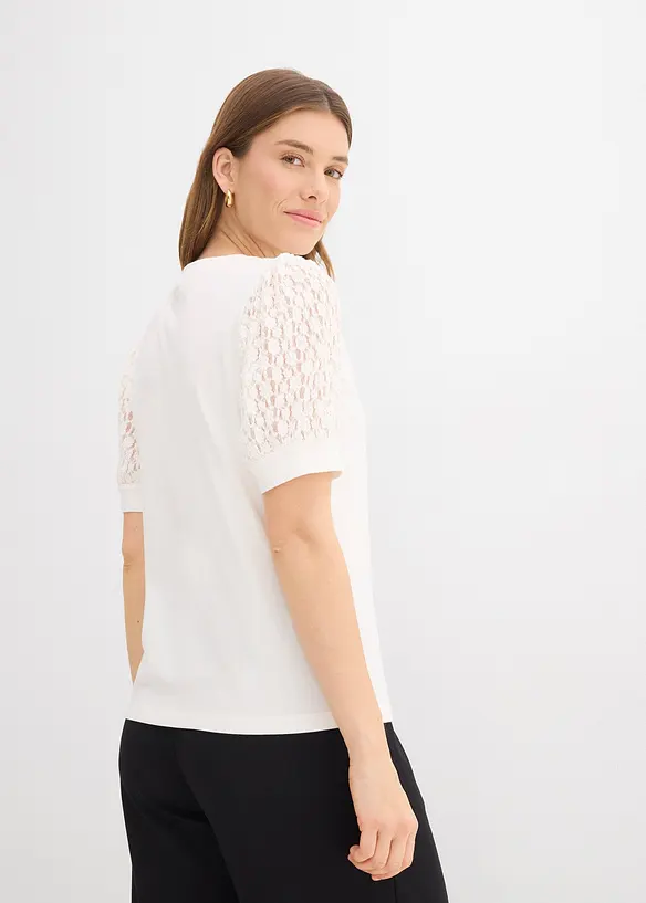 T-shirt en coton extensible, bonprix