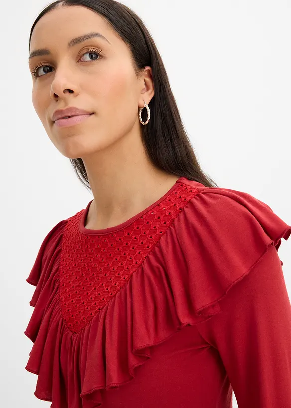 T-shirt en viscose extensible, bonprix