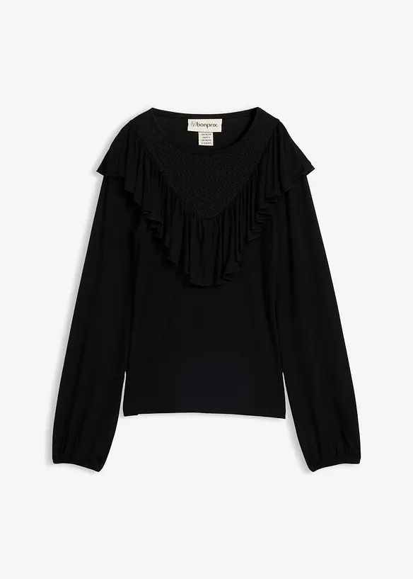 T-shirt en viscose extensible, bonprix