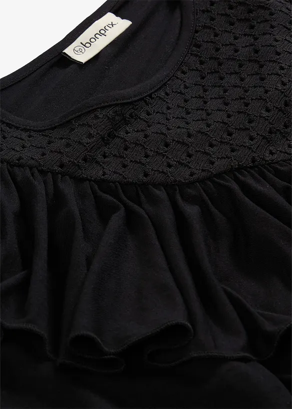 T-shirt en viscose extensible, bonprix