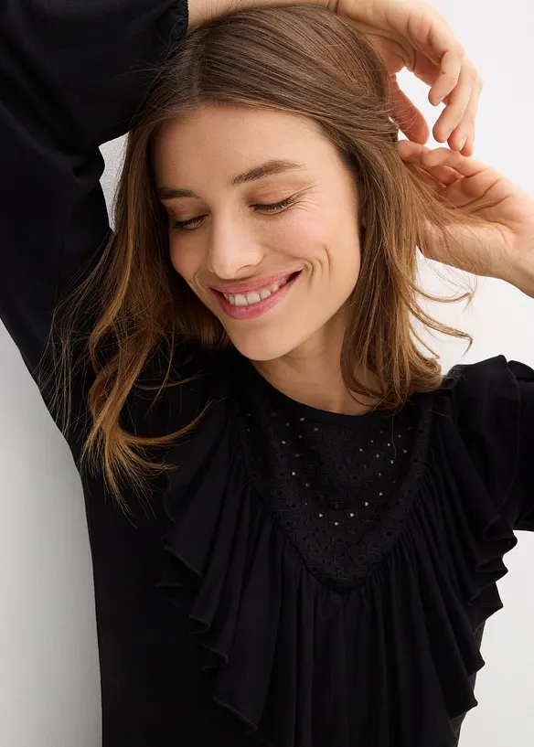 T-shirt en viscose extensible, bonprix