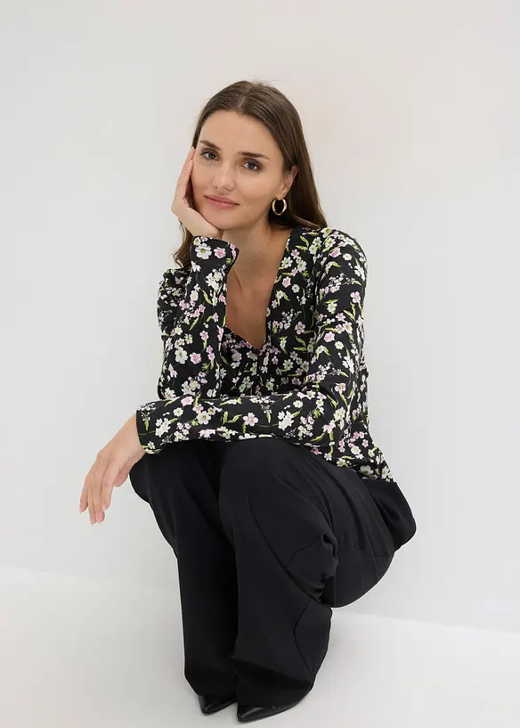 T-shirt manches longues, bonprix