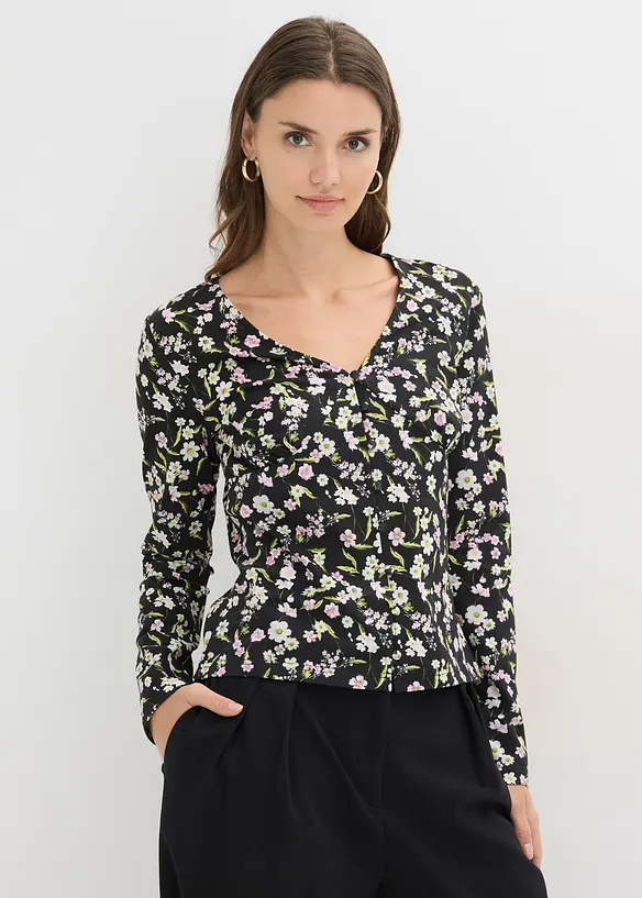 T-shirt manches longues, bonprix