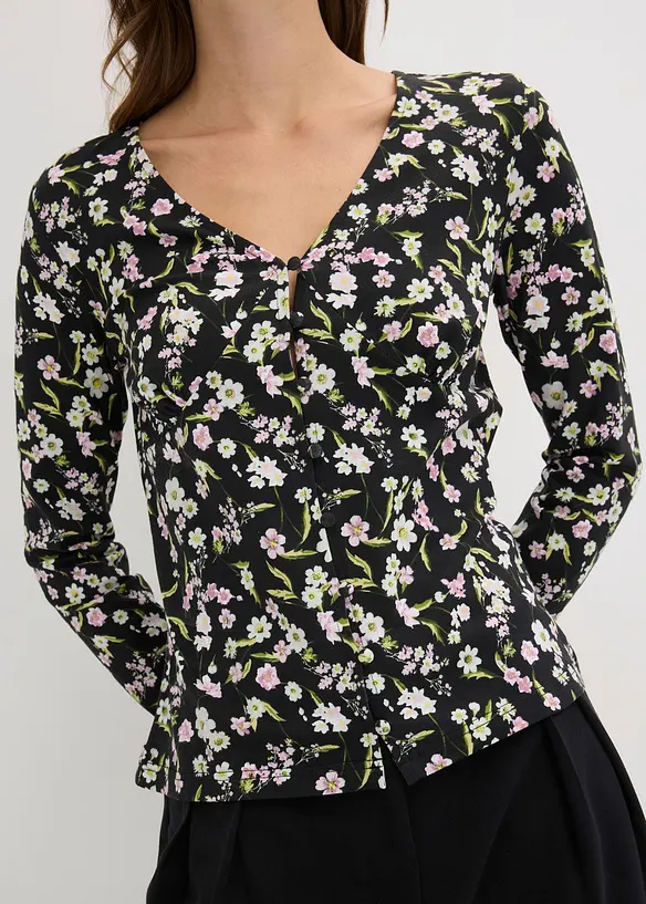 T-shirt manches longues, bonprix