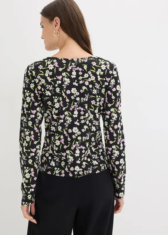 T-shirt manches longues, bonprix