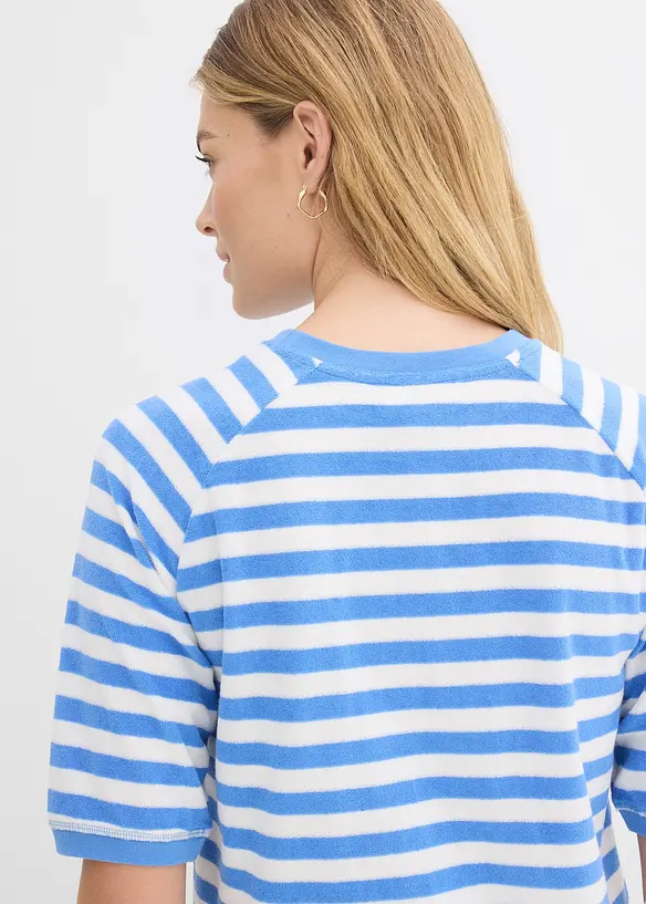 T-shirt en tissu &eacute;ponge doux, bonprix