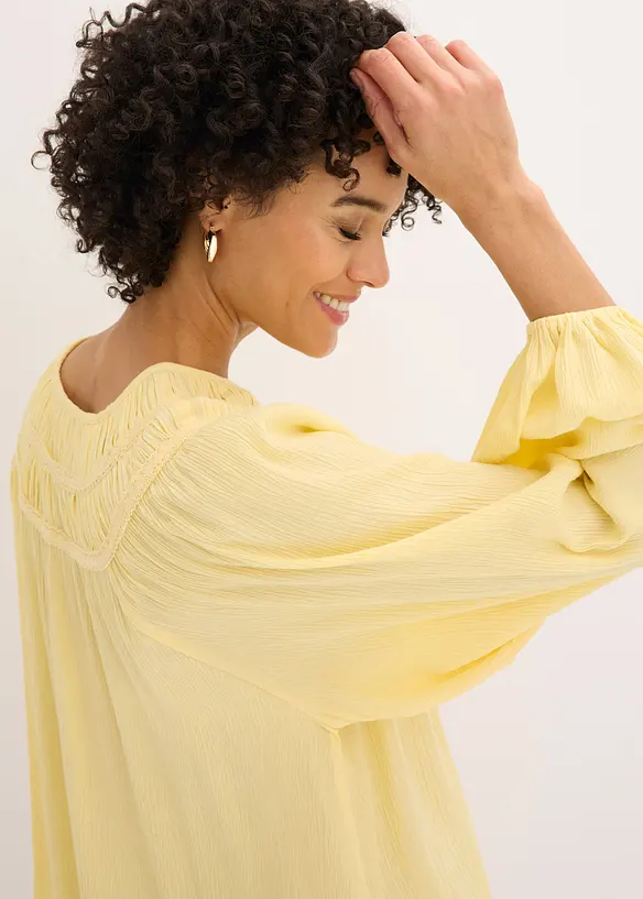 Tunique avec galons dentelle, bonprix