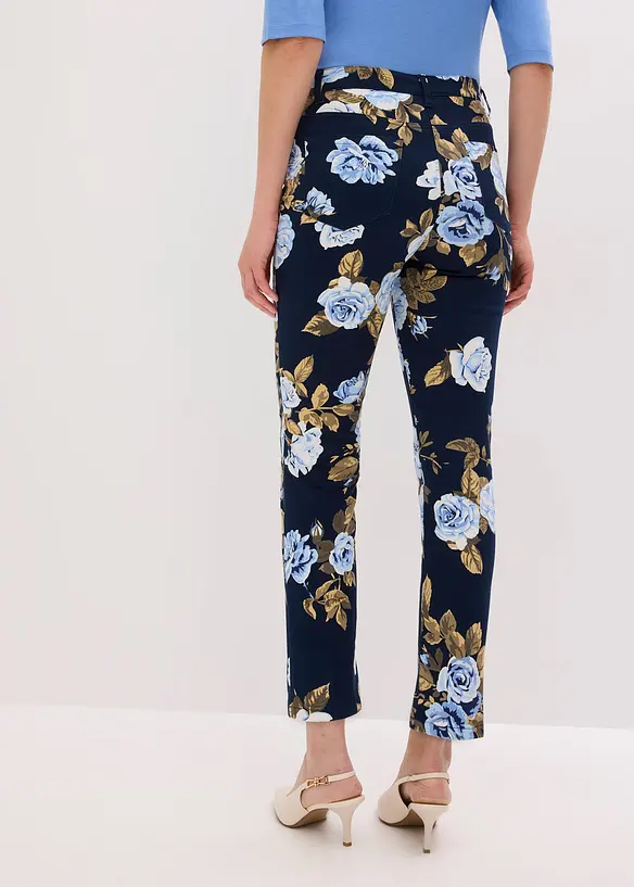 Pantalon 7/8 en coton extensible, bonprix