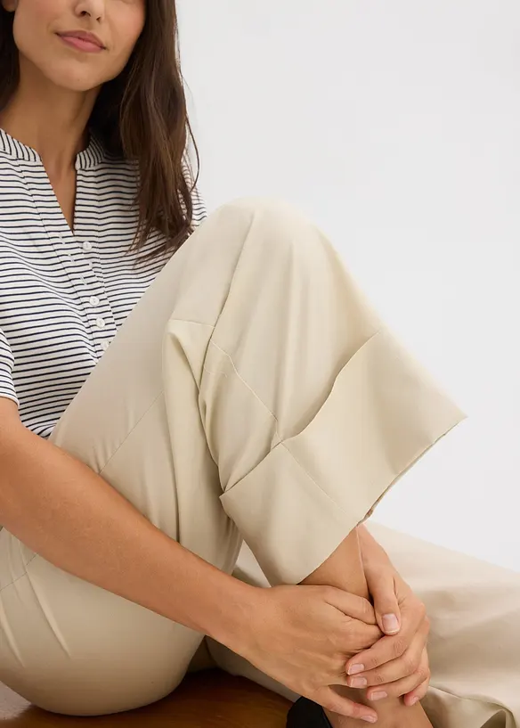 Pantalon chino 100% coton, bonprix