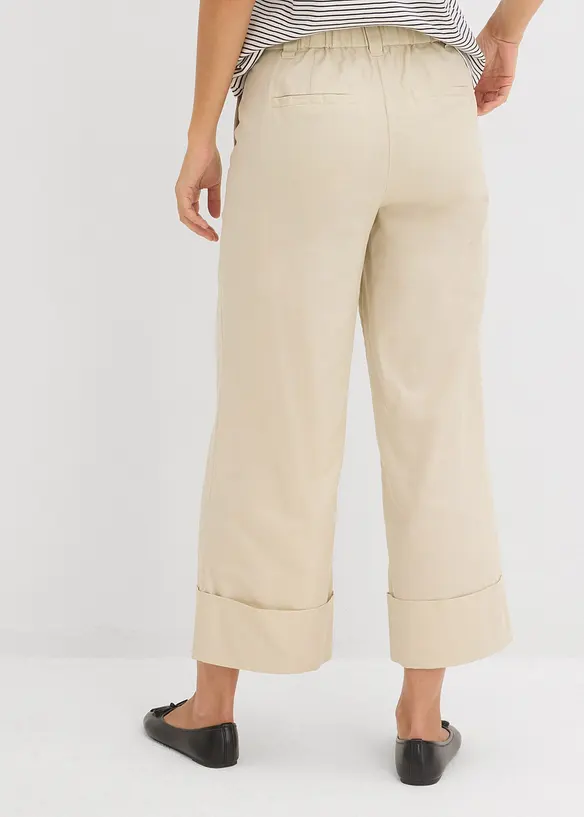 Pantalon chino 100% coton, bonprix
