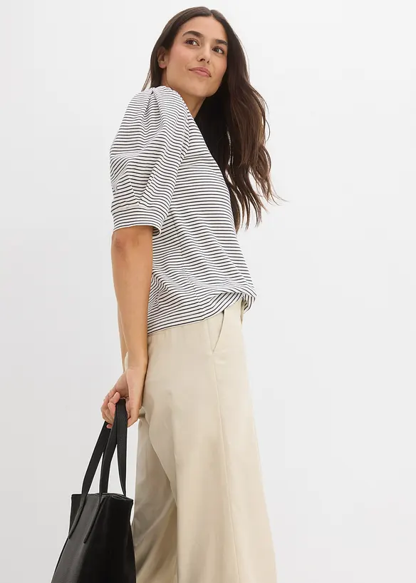 Pantalon chino 100% coton, bonprix