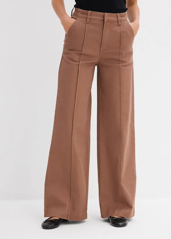 Pantalon en twill, bonprix