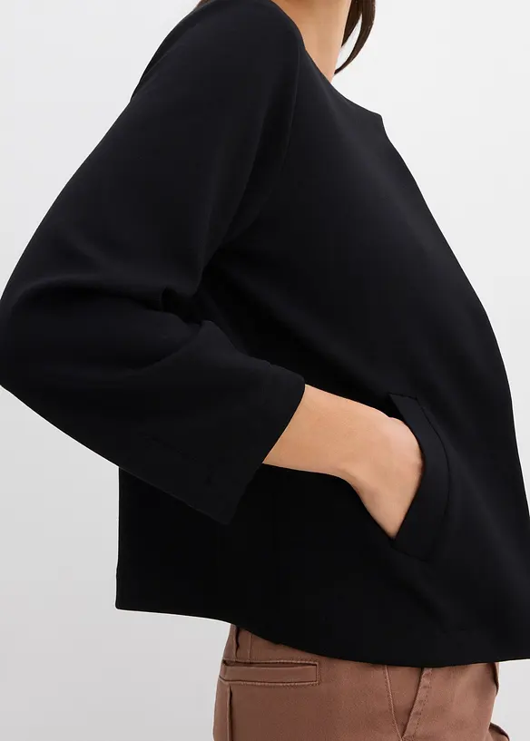 Veste en mati&egrave;re sweat, bonprix