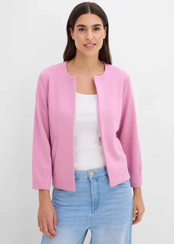 Veste en mati&egrave;re sweat, bonprix