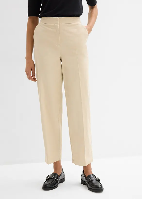 Pantalon chino en twill de coton, bonprix