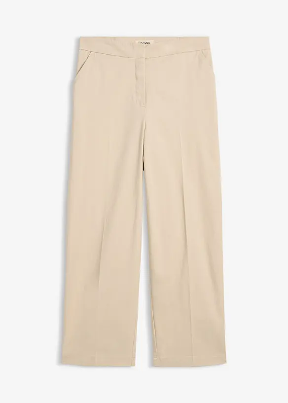 Pantalon chino en twill de coton, bonprix