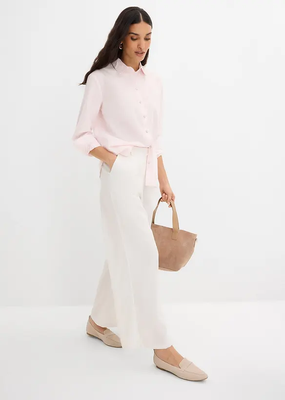 Chemisier ray&eacute; 100% coton, bonprix