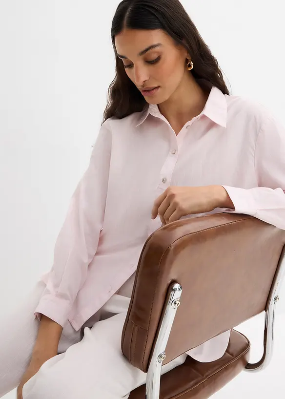 Chemisier ray&eacute; 100% coton, bonprix