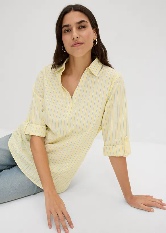 Blouse 100% coton, bonprix