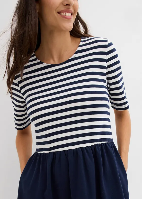 Robe en jersey 100% coton, bonprix