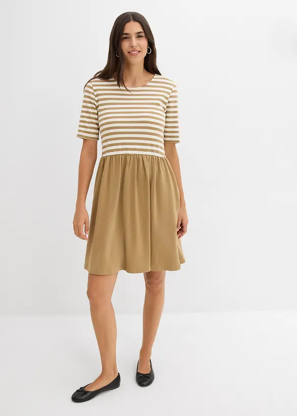 Robe en jersey 100% coton, bonprix