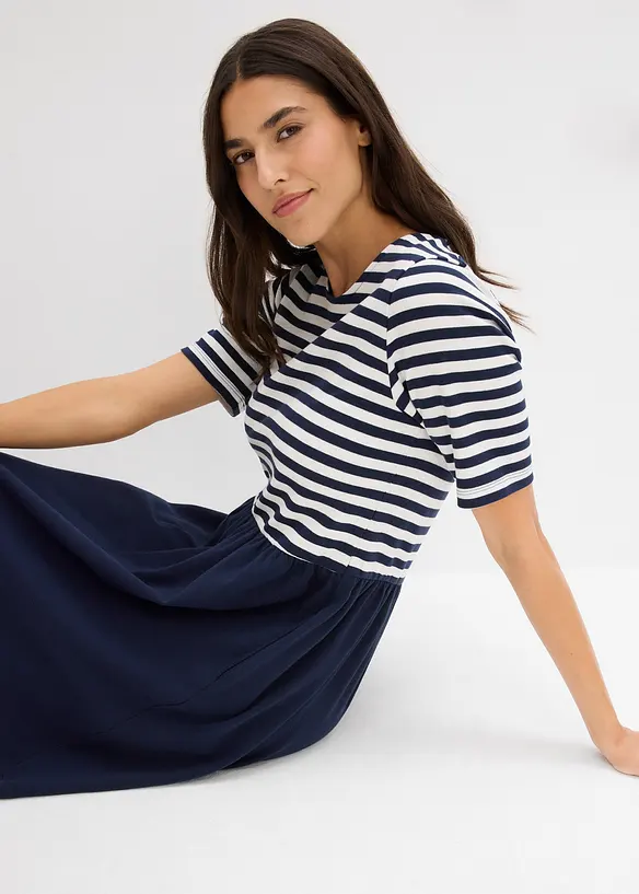 Robe en jersey 100% coton, bonprix