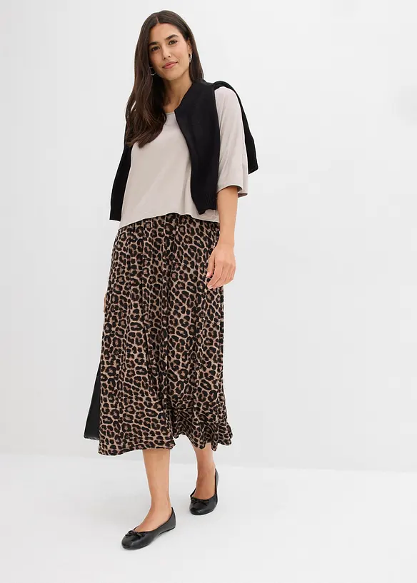 Robe fluide en jersey viscose, bonprix