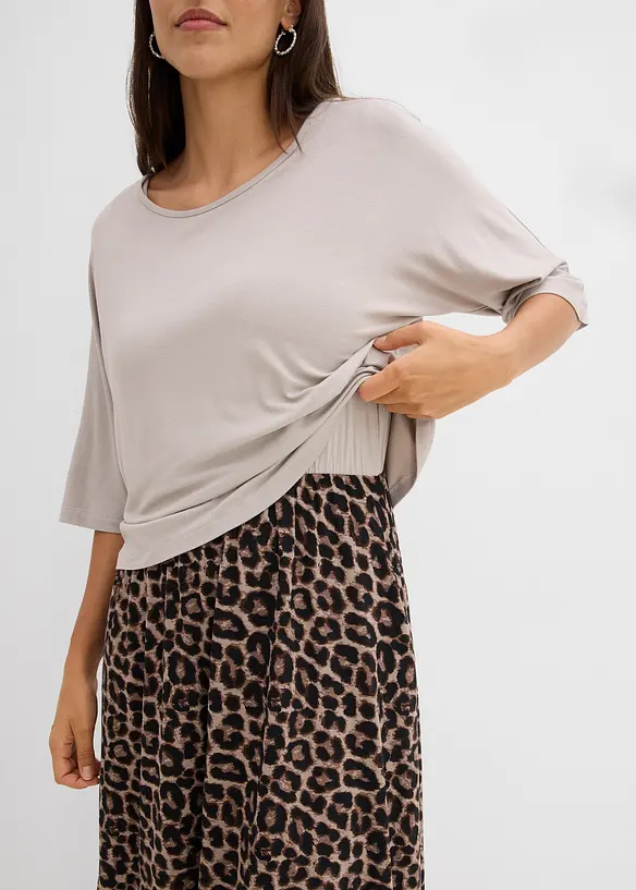 Robe fluide en jersey viscose, bonprix