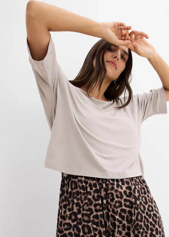 Robe fluide en jersey viscose, bonprix