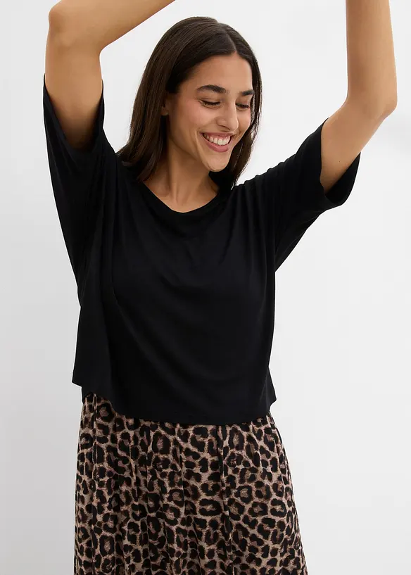 Robe fluide en jersey viscose, bonprix