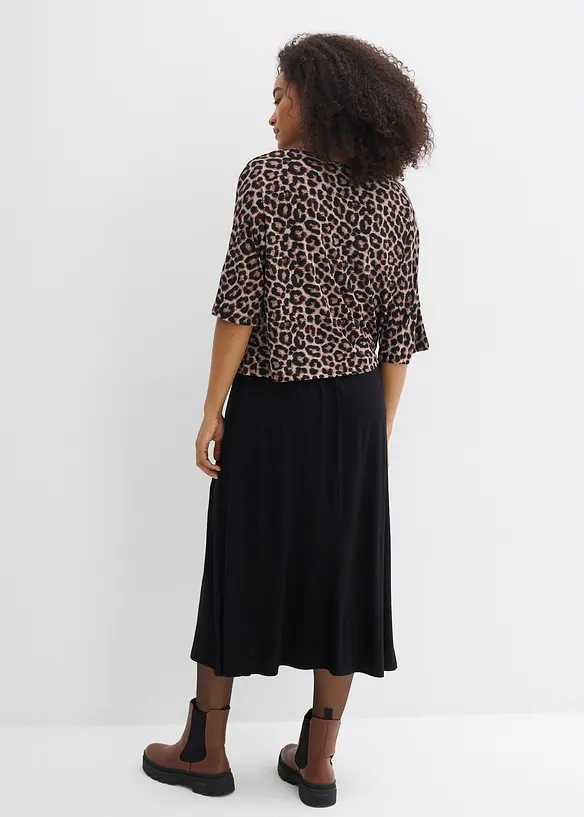 Robe fluide en jersey viscose, bonprix