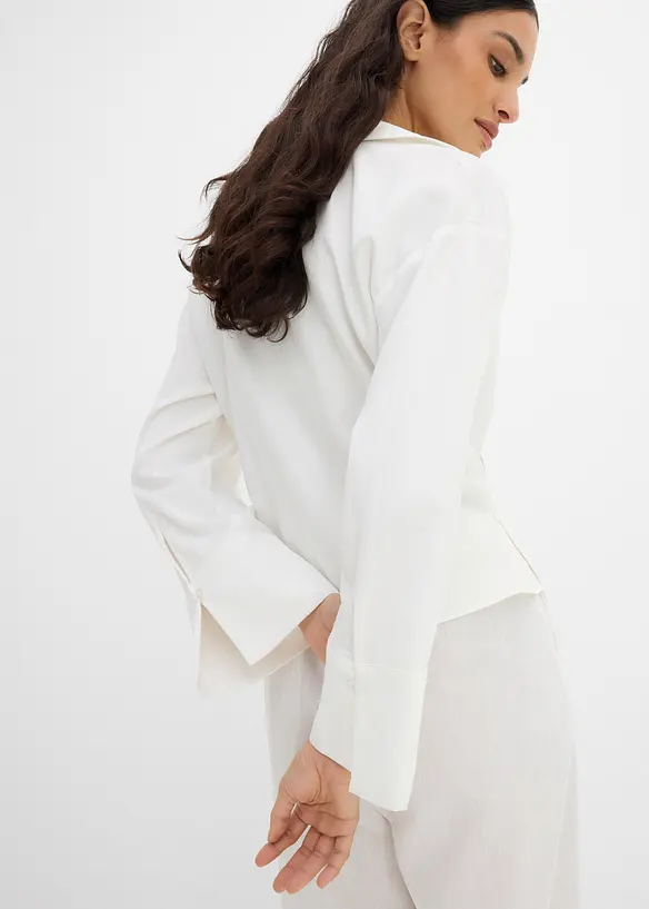 Blouse asym&eacute;trique, bonprix