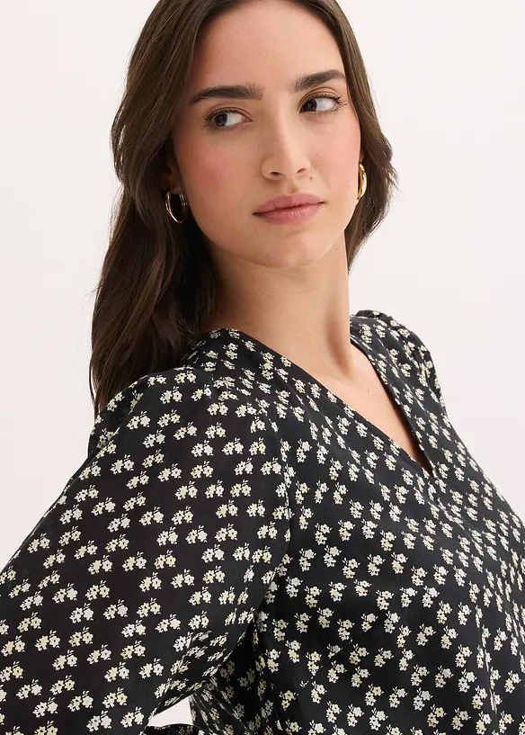 Robe courte effet froiss&eacute;, bonprix