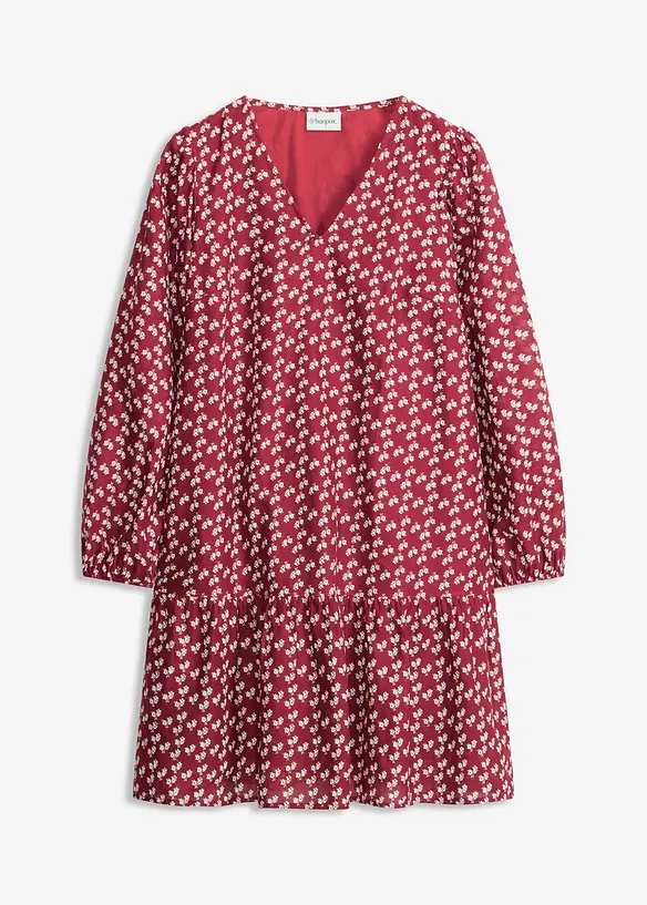 Robe courte effet froiss&eacute;, bonprix