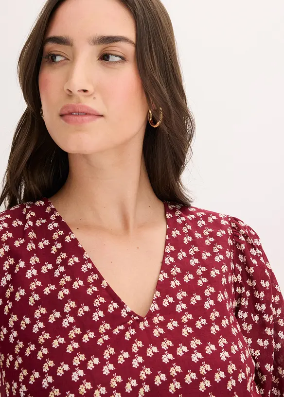 Robe courte effet froiss&eacute;, bonprix