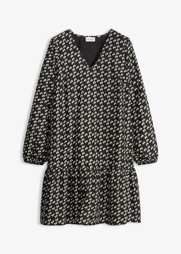 Robe courte effet froiss&eacute;, bonprix